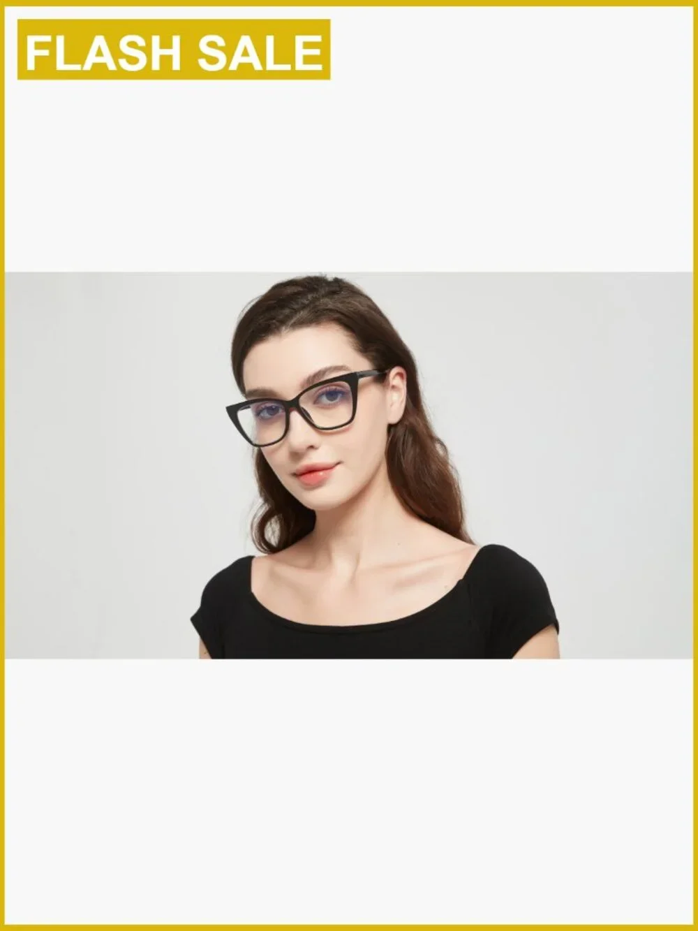 Oversized Cat Eye Blue Light Blocking Reading Glasses Spring Hinge Women's